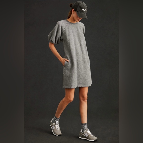 Velvet by Graham & Spencer Dresses & Skirts - Anthropologie Velvet by Graham & Spencer Puff-Sleeve Mini Dress